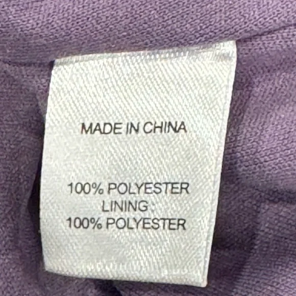 DREW Purple Pink Paisley Print Tiered Ruffled Halter Lined Dress Size Small - Picture 9 of 9